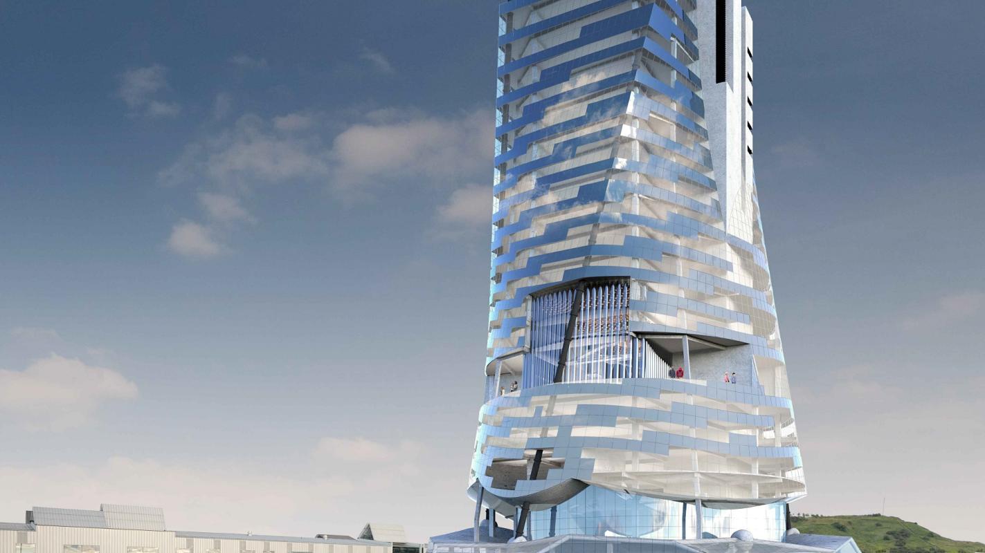 Another Eric Owen Moss-Designed Office Tower Planned in